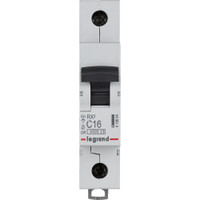 Выключатель автоматический однополюсный RX3 4,5 кА C 16 А (Legrand/Daccord) 419664