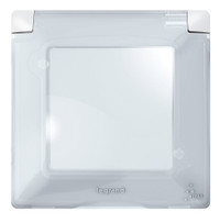 Valena LIFE IP Рамка 1 пост влагозащитная с крышкой белая (Legrand/Daccord) 754021
