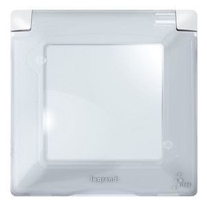 Valena LIFE IP Рамка 1 пост влагозащитная с крышкой белая (Legrand/Daccord) 754021