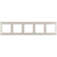 Valena LIFE Рамка 5 постов слоновая кость универсальная (Legrand/Daccord) 754045
