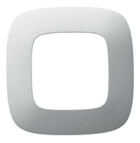 "Valena ALLURE.Рамка ""Алюминий"".1-постовая универсальная" (Legrand/Daccord) 754391