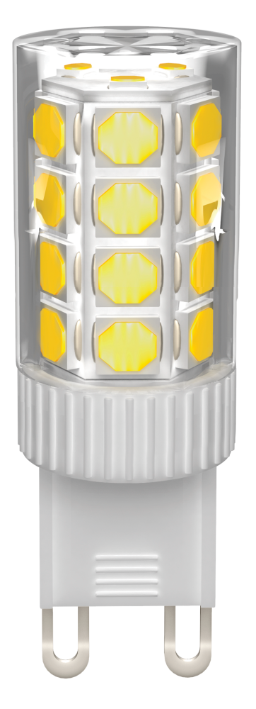 Лампа светодиодная CORN капсула 3,5Вт 230В 4000К керамика G9 IEK (IEK) LLE-CORN-4-230-40-G9