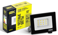 Прожектор СДО 06-10 светодиодный черный IP65 6500K (IEK) LPDO601-10-65-K02