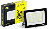 Прожектор СДО 06-50 светодиодный черный IP65 6500K (IEK) LPDO601-50-65-K02