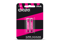 Элемент питания LR03 (AAA) Super Alkalineблистер, 2 шт. (ФАZА) 2858474