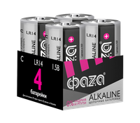Элемент питания LR14 Super Alkaline, блистер,4шт (JazzWay) 5033160