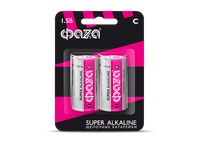 Элемент питания LR14 Super Alkaline, блистер, 2шт. (ФАZА) 2858504