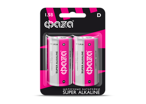 Элемент питания LR20 Super Alkaline, блистер, 2шт. (ФАZА) 2858535