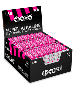 Элемент питания алкалиновый, LR 6(АА) Super Alkaline 4шт (ФАZА) 2854643