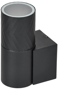 LIGHTING Светильник уличный 5107 настенный под лампу GU10 IP65 черный IEK (IEK) LT-UBU0-5107-GU10-1-K02