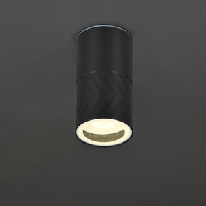 LIGHTING Светильник уличный 5110 потолочный под лампу GU10 IP65 черный IEK (IEK) LT-UPU0-5110-GU10-1-K02
