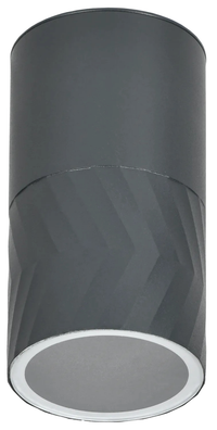 LIGHTING Светильник уличный 5110 потолочный под лампу GU10 IP65 серый IEK (IEK) LT-UPU0-5110-GU10-1-K03