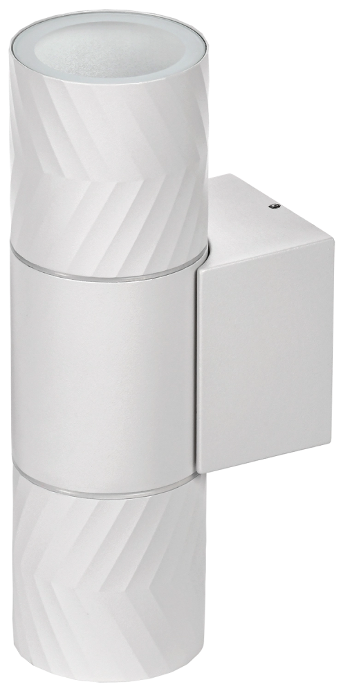 LIGHTING Светильник уличный 5108 настенный под лампу 2хGU10 IP65 белый IEK (IEK) LT-UBU0-5108-GU10-2-K01
