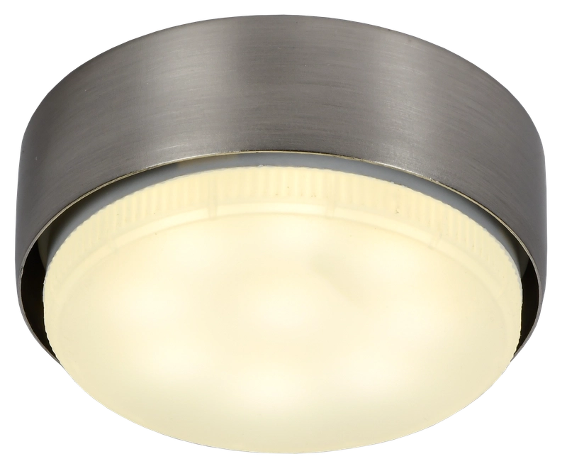 Светильник 4113 накладной под лампу GX53 хром матовый (IEK) LUPB0-GX53-1-K27