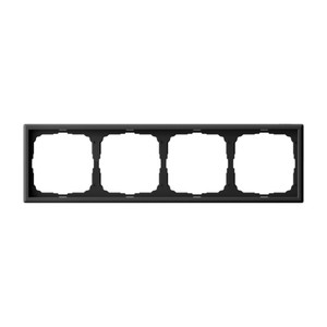 ARTGALLERY рамка 4-постовая, универсальная, карбон (Systeme Electric) GAL001004