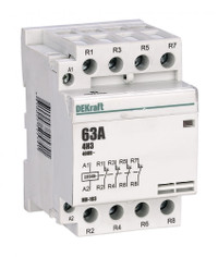 Контактор модульный 4НЗ 40А 230В МК-103 (Dekraft) 18084DEK