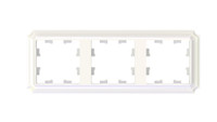 ATLASDESIGN ANTIQUE 3-постовая рамка, универсальная, ЖЕМЧУГ (Systeme Electric) ATN100403