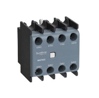 Блок дополнительных контактов MC1G/E 2НО+2НЗ фронтальный монтаж (LAEN22) (Systeme Electric) MAFN22