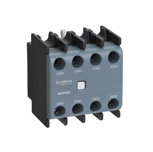 Блок дополнительных контактов MC1G/E 2НО+2НЗ фронтальный монтаж (LAEN22) (Systeme Electric) MAFN22