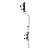 Пара кронштейнов для коллекторов 1' регулируемый 195-260 ержавеющая сталь (MVI) MC.103.06