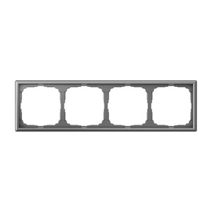 ARTGALLERY рамка 4-постовая, универсальная, сталь (Systeme Electric) GAL000904