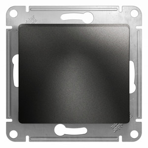 GLOSSA Вывод кабеля, механизм антрацит в рамку (Systeme Electric) GSL000799