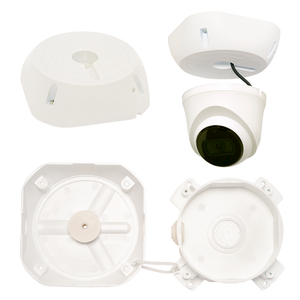 Коробка монтажная универсальная МК-4 для видеокамер, имеющих вывод соединительного кабеля сбоку (SLT) 11236