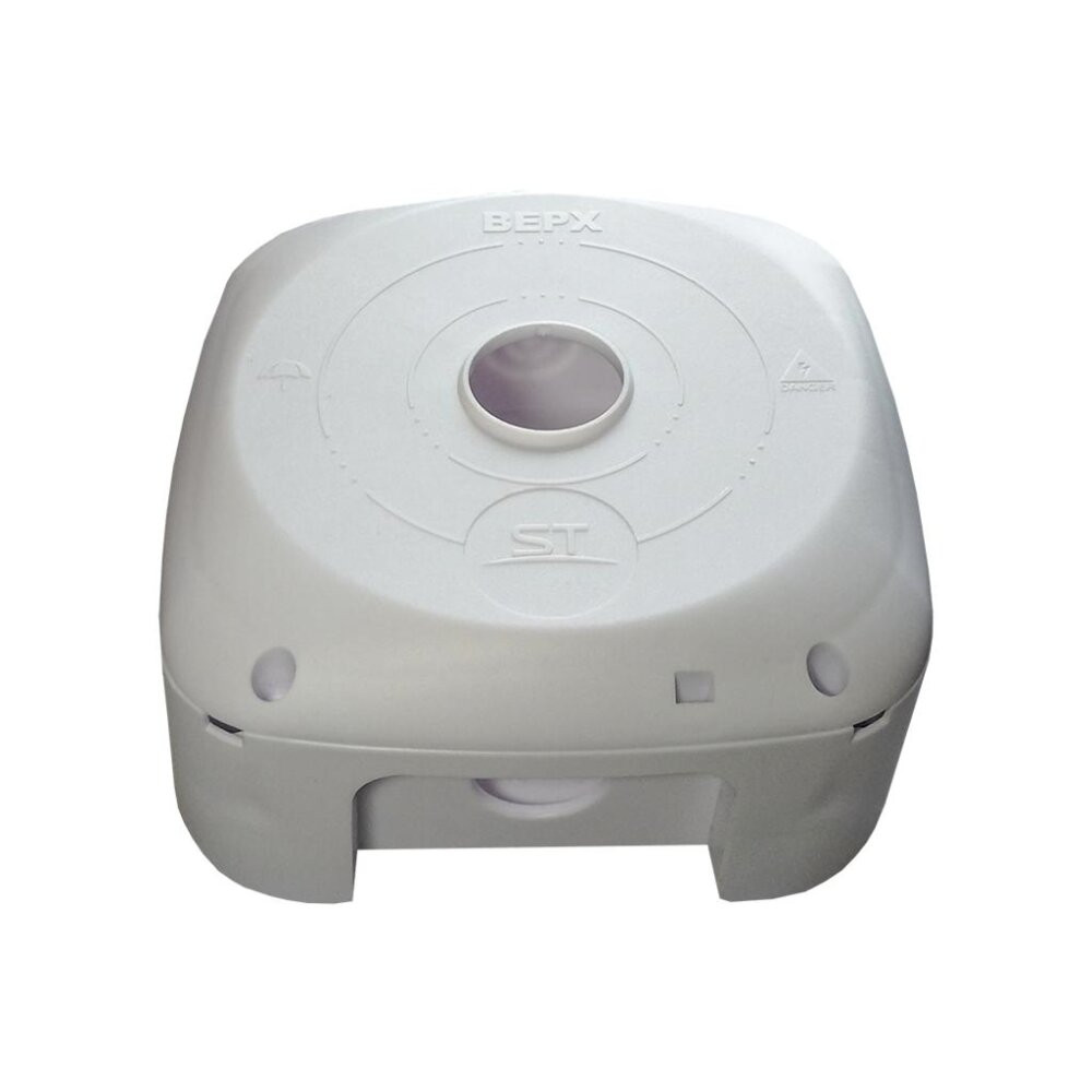 Коробка монтажная универсальная для видеокамер (Space Technology) ST-K07 Белая