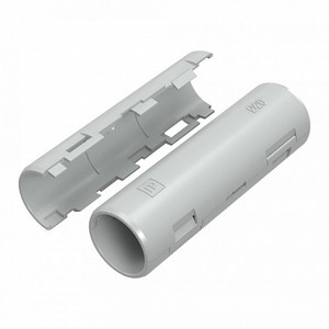 Муфта разборная d20 мм атмосферостойкая серая     (70шт/840шт уп/кор) (Промрукав) PR13.0410