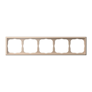 ARTGALLERY рамка 5-постовая, универсальная, песочный (Systeme Electric) GAL001205