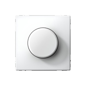 ARTGALLERY светорегулятор (диммер) повор-нажим, LED, RC, 400Вт, механизм, белый (Systeme Electric) GAL000123