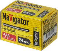 Батарейка NBT-NPE-LR03-BOX24 (Navigator Group) 14059