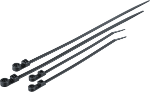 Хомут под винт 150х3,6 мм нейлон черный (100 шт в упак) (Navigator Group) 93612