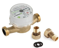 Счетчик универсальный 1/2' 110 мм с комплектом    присоединения с ОК СВКМ-15У (Норма ИС) НФ-0003110