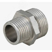 Ниппель НН 1'1/4х1/2' переходной, никелированный (Aquadeel) BFN-002-209
