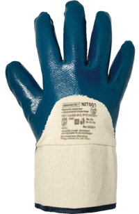 Перчатки защитные на х/б основе с частичным нитриловым покрытием с крагой ArmProtect NIT001 р.11 (Азбука Защиты) 4631161387899