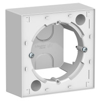 Коробка ATLASDESIGN для наружного монтажа белый (Systeme Electric) ATN000100