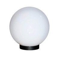 Светильник НТУ-06-60-01 (Шар) d.250 опаловый ПММА/корпус черный (Элетех) 1030480255