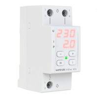 Реле напряжения c контролем тока Welrok VI-63 red (WELROK)