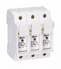 Держатель-предохранитель C14 со светодиодной индикацией 3п ДП-102 (Dekraft) 21388DEK