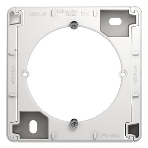 GLOSSA Коробка для наружного монтажа белая (Systeme Electric) GSL000100