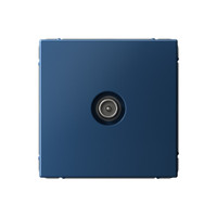ARTGALLERY TV ТВ розетка проходная 4DB, механизм, аквамарин (Systeme Electric) GAL001192