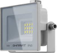 Прожектор светодиодный ДО-10w OFL-10-4K-WH-IP65-LED (ОНЛАЙТ) 90130