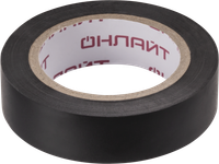 Изолента ОНЛАЙТ 71 674 OIT-B15-10/BL черная (ОНЛАЙТ) 71674
