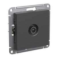 ATLASDESIGN TV АНТЕННА коннектор, механизм, БАЗАЛЬТ (Systeme Electric) ATN001493