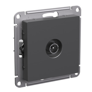 ATLASDESIGN TV АНТЕННА коннектор, механизм, БАЗАЛЬТ (Systeme Electric) ATN001493