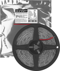 Лента светодиодная 4.8Вт/м 24В 4000К IP65 60 LED/м OLS-2835 5м (ОНЛАЙТ) 90659