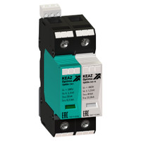 Ограничитель импульсных перенапряжений (УЗИП) 1П+N 40кА (класс II + III) OptiDin OM-II-1+N-280/40/R (КЭАЗ) 114312