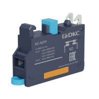 Контактный блок с клеммным безвинтовым зажимом, нормально-открытый (DKC) MC-NOPP