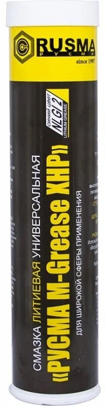 Смазка синяя высокотемпературная универсальная литиевая M-Grease XHP РУСМА 0,4 кг (РУСМА) 4603774688090